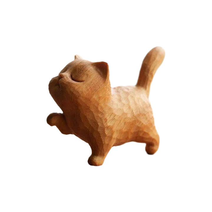 BowLift | Small cute wooden cat