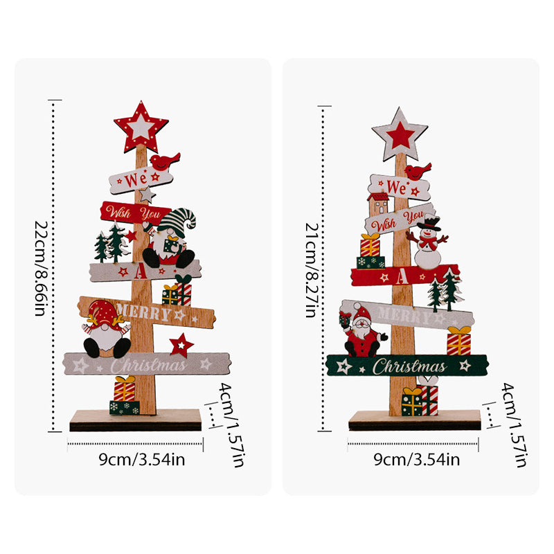 BowLift | Christmas Snowman Old Man Wooden Ornament