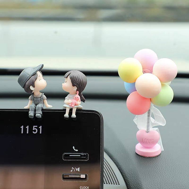 BowLift | Cute Couple Car Ornament