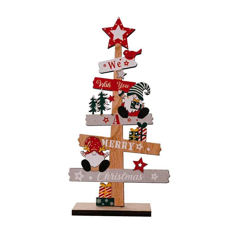 BowLift | Christmas Snowman Old Man Wooden Ornament
