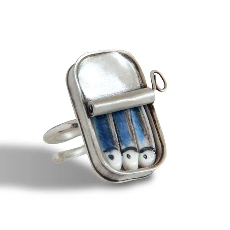 BowLift | Canned Sardines Adjustable Ring/Necklace