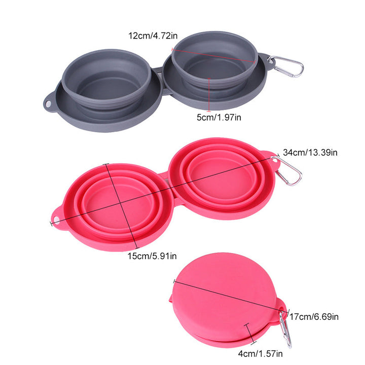 BowLift | Travel Dog Dinner Set