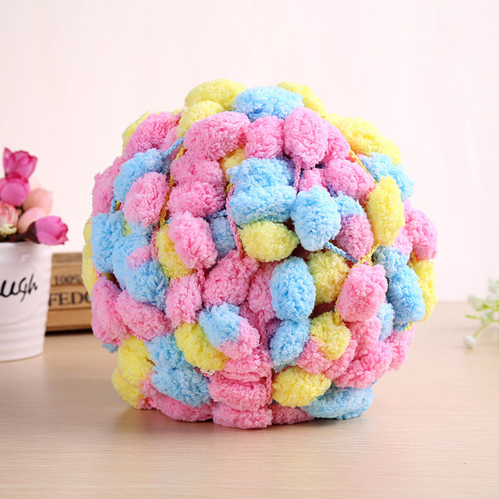 Winter DIY braided coarse pearl yarn | Bowlift