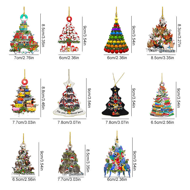 BowLift | Funny Animal Christmas Ornaments