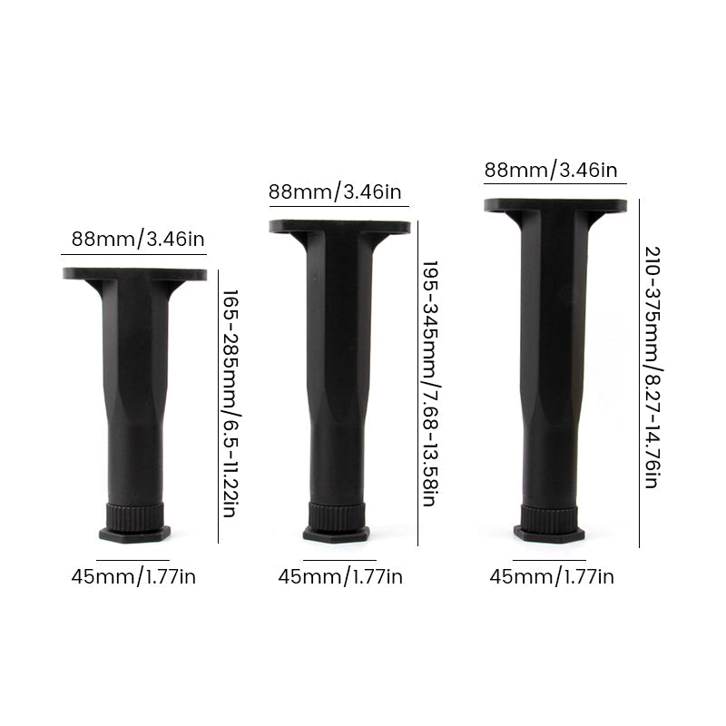 BowLift | Bed Support Frame Adjustable Telescopic Furniture Heightening Bracket (2 PCS)