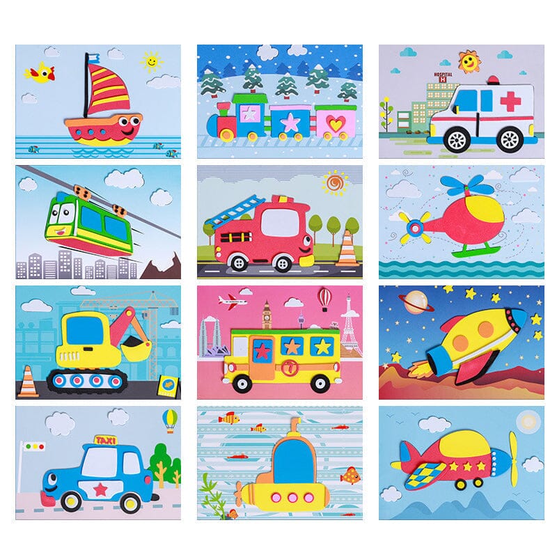 BowLift | DIY Kids Animal Handmade Stickers