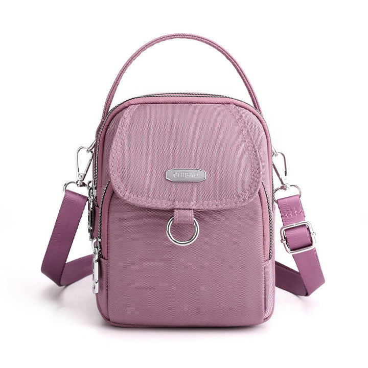 Lightweight waterproof shoulder bag with multiple pockets | Bowlift