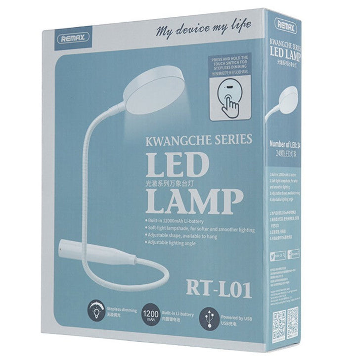 BowLift | Flexible LED Desk Lamp, Powered
