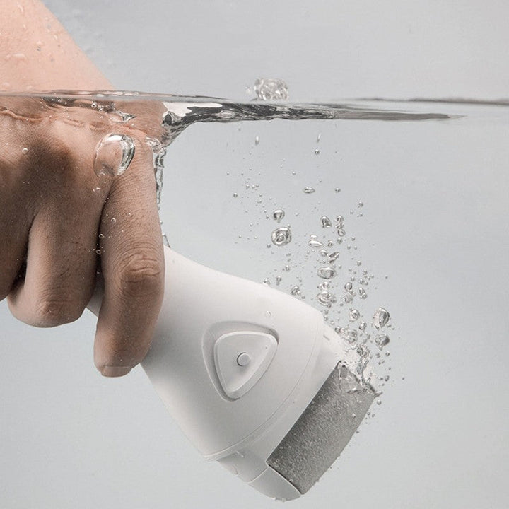 BowLift | Rechargeable Waterproof Electric Foot File, with 2 Speed, LED Light & Replacement Rollers