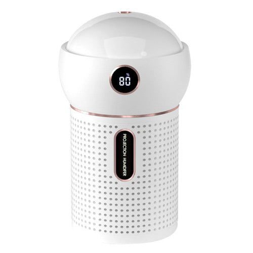 BowLift | 3-in-1 Portable Rechargeable Mini Humidifier, with 360¬∞ Dynamic Projection & Night Light, for Home, Office & Party