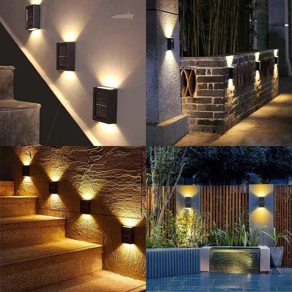 Modern & Trendy Garden Wall Lamp - EcoShine | Bowlift