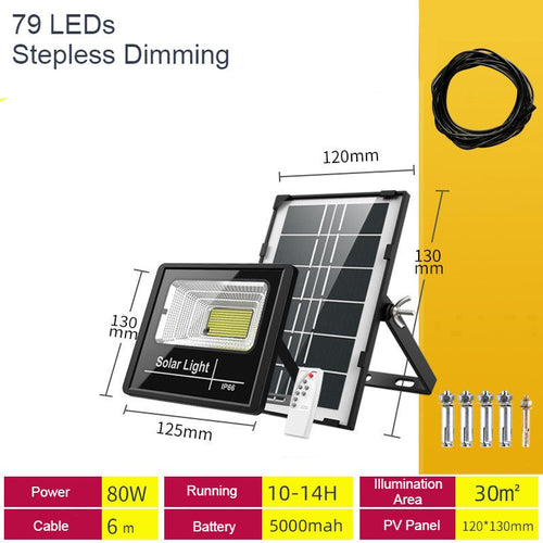 BowLift | Outdoor Solar Light, with Remote Control, 7 Modes & IP66 Waterproof, for Your Garden, Yard, Pathway, Driveway & Home
