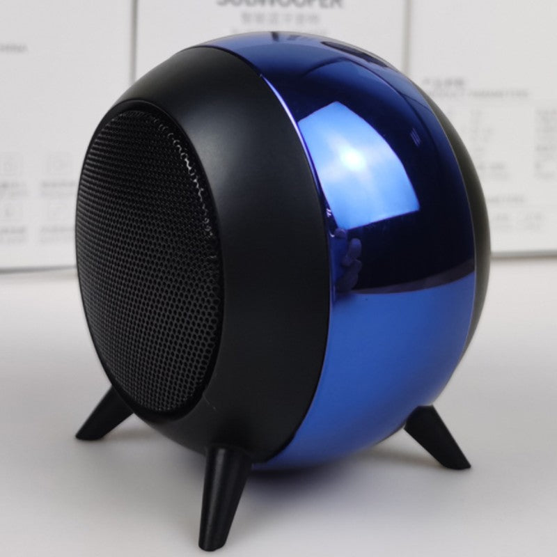 BowLift | Portable Mini Wireless Bluetooth 5.0 Speaker, with Cool Metal Shell, Long Battery Life and Widely Compatible with Phones and Tablets, for Office, Home and More