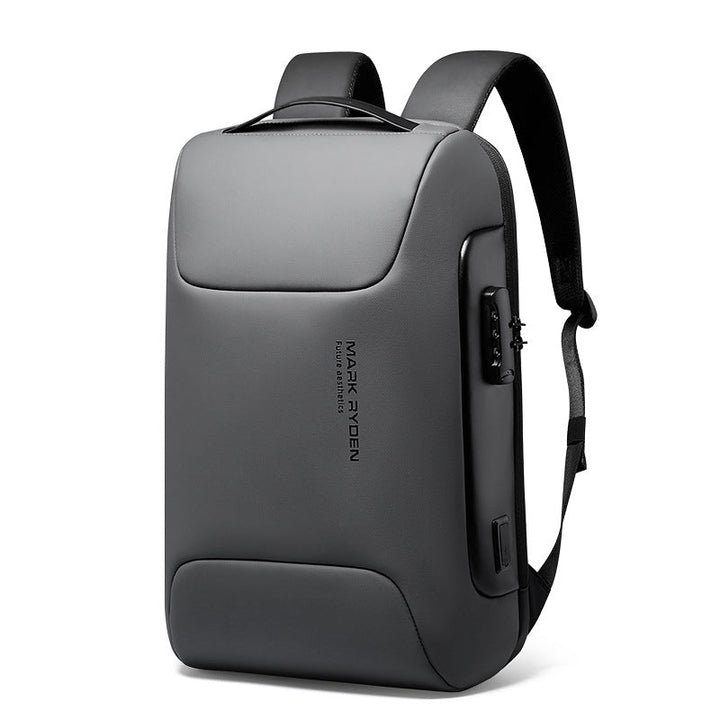 BowLift | Stylish Large Capacity Backpack, with Combination Lock, Waterproof Fabric, USB Port & Anti-theft pockets, for School, Commute, or Travel