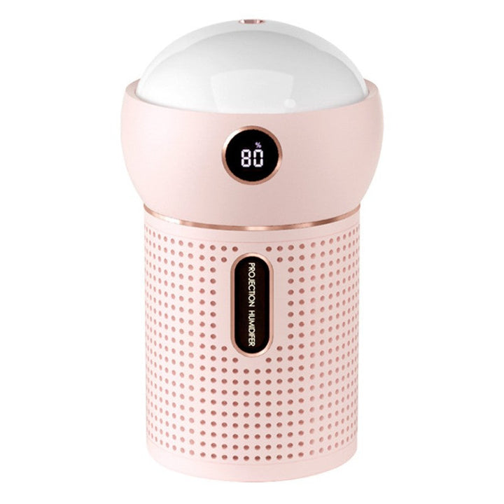BowLift | 3-in-1 Portable Rechargeable Mini Humidifier, with 360¬∞ Dynamic Projection & Night Light, for Home, Office & Party