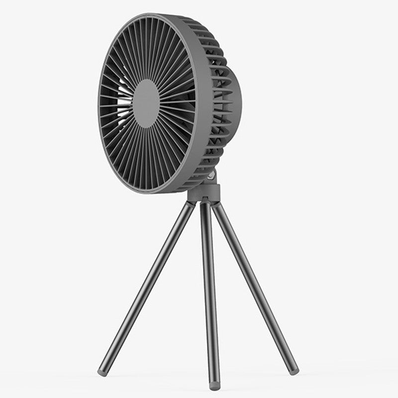 BowLift | Portable Rechargeable Fan with Flexible Tripod & 3 Speed Settings, for Travel, Office, Room, Outdoor