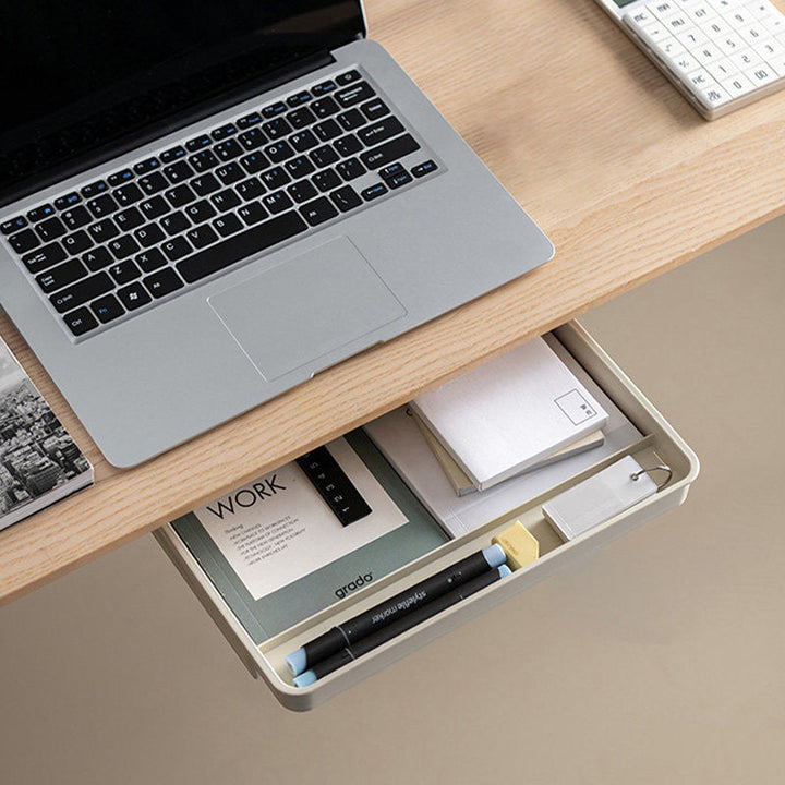 BowLift | Mounted Sliding Under Desk Slim Pull-Out Drawer, for Home & Office