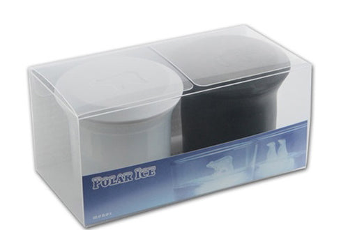 BowLift | Polar Bear and Penguins Silicone Ice Mold 2pcs Set, for Party, Whisky, Cocktail & More