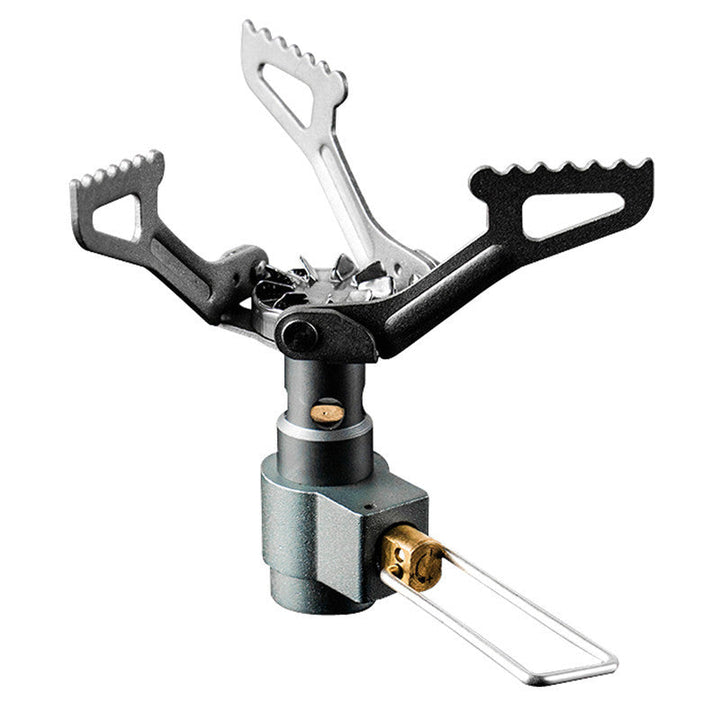 BowLift | Foldable Portable Titanium Alloy Mini Camping Furnace Stove, for Outdoor Cooking & Picnic