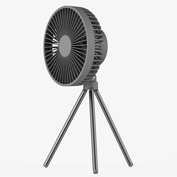 Portable Rechargeable Fan with Flexible Tripod & 3 Speed Settings, for Travel, Office, Room, Outdoor | Bowlift
