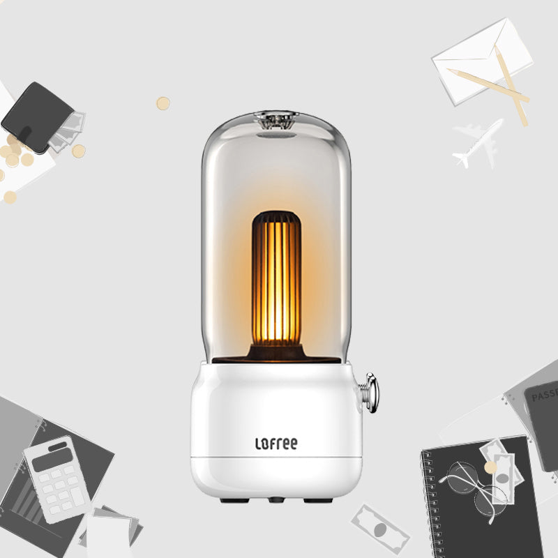 BowLift | LED Table Lamp, with 2 Light Modes & Dual-mode Charging, for Sleeping, Party, Dinner & More