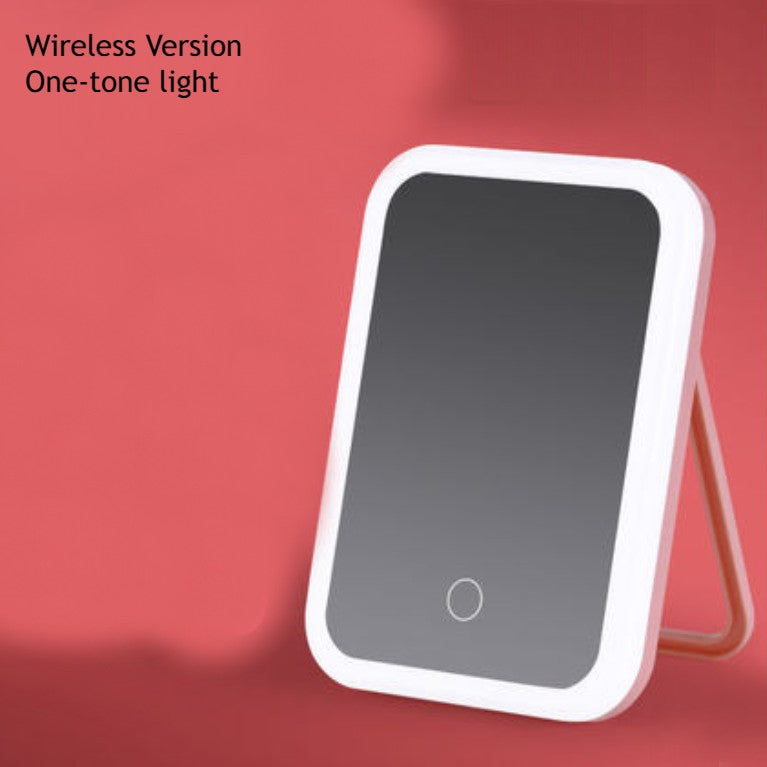 BowLift | LED Makeup Mirror, with Adjustable Tricolor Lighting, Detachable 5X Magnification Mirror &Touch Screen, for Makeup, Skincare and More