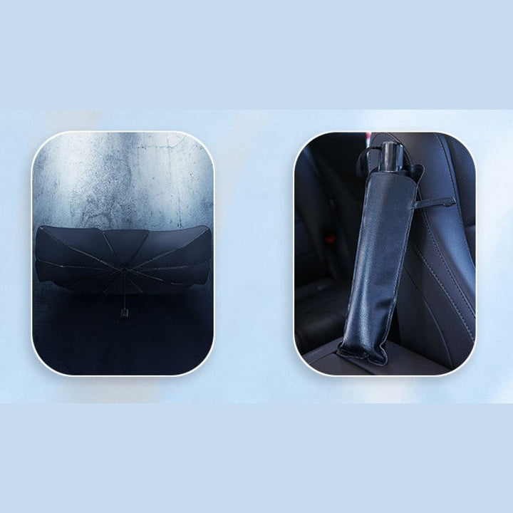 BowLift | Foldable Car Windshield Sun Shade Umbrella, for Sun Protection & Heat Insulation