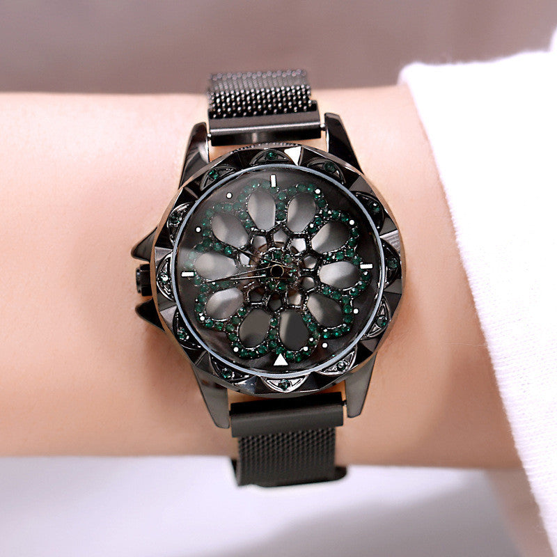BowLift | Fashion Women Watch, with 360¬∞ Rotatable Dial, Magnetic Watch Band & Daily Waterproof