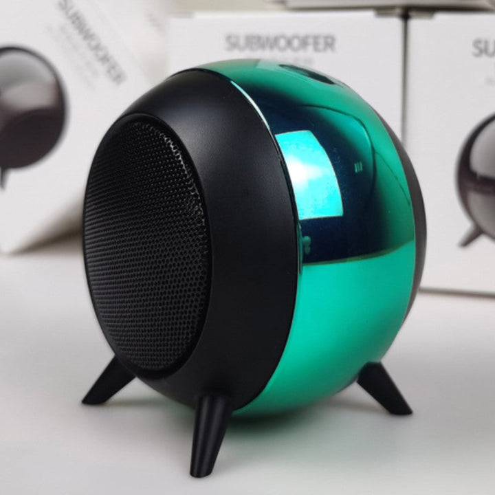 BowLift | Portable Mini Wireless Bluetooth 5.0 Speaker, with Cool Metal Shell, Long Battery Life and Widely Compatible with Phones and Tablets, for Office, Home and More