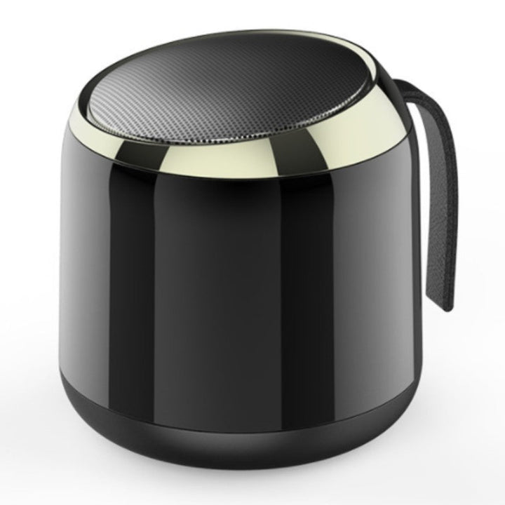 BowLift | Portable Mini Wireless Bluetooth 5.0 Speaker, with Cool Metal Shell, Long Battery Life and Widely Compatible with Phones and Tablets, for Office, Home and More
