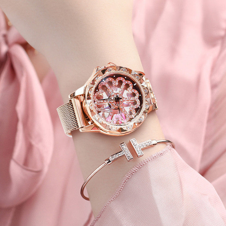 BowLift | Fashion Women Watch, with 360¬∞ Rotatable Dial, Magnetic Watch Band & Daily Waterproof