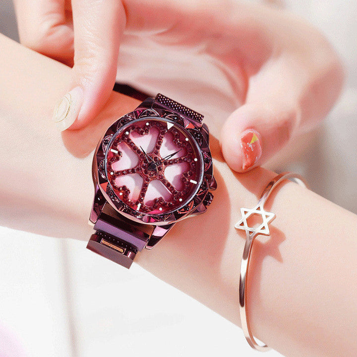BowLift | Fashion Women Watch, with 360¬∞ Rotatable Dial, Magnetic Watch Band & Daily Waterproof