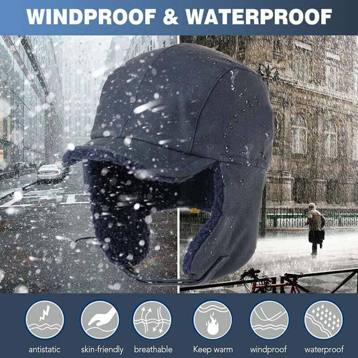 BowLift | Unisex windproof & warm & ear protection & face protection hat