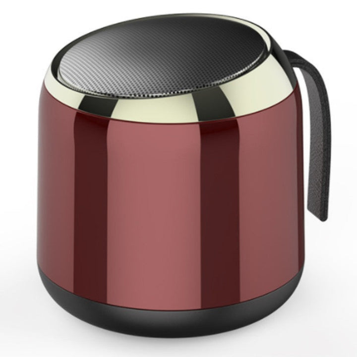 BowLift | Portable Mini Wireless Bluetooth 5.0 Speaker, with Cool Metal Shell, Long Battery Life and Widely Compatible with Phones and Tablets, for Office, Home and More