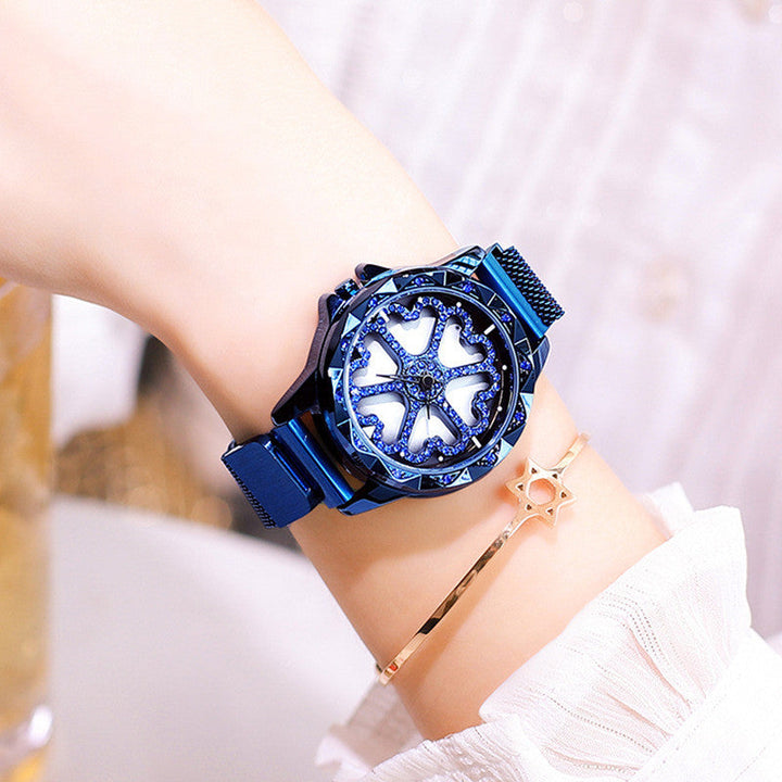 BowLift | Fashion Women Watch, with 360¬∞ Rotatable Dial, Magnetic Watch Band & Daily Waterproof