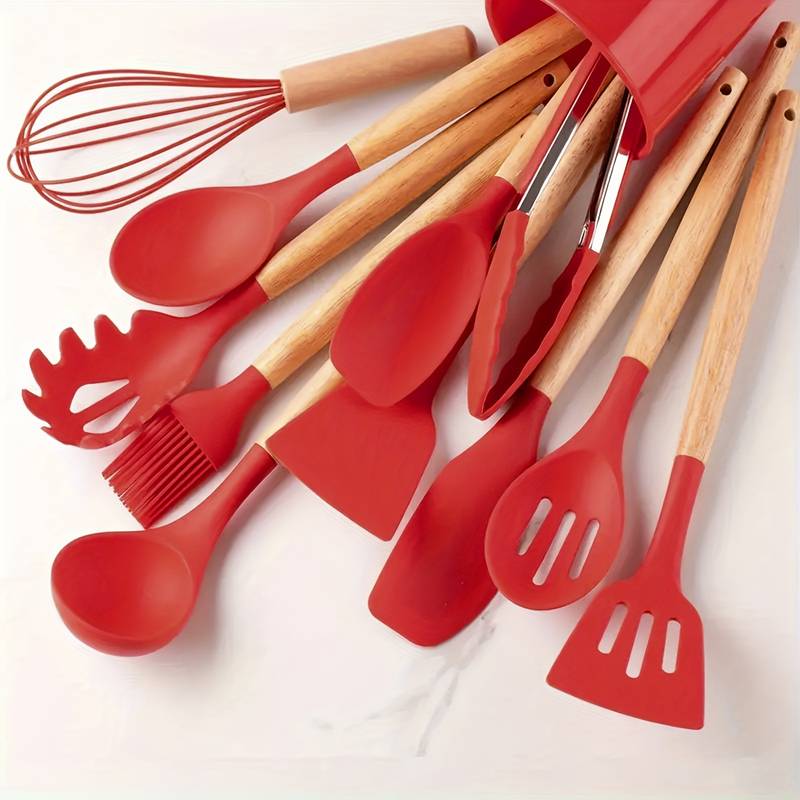 Canaya - Luxe Silicone Kitchen Utensil Set (12-piece) Bowlift
