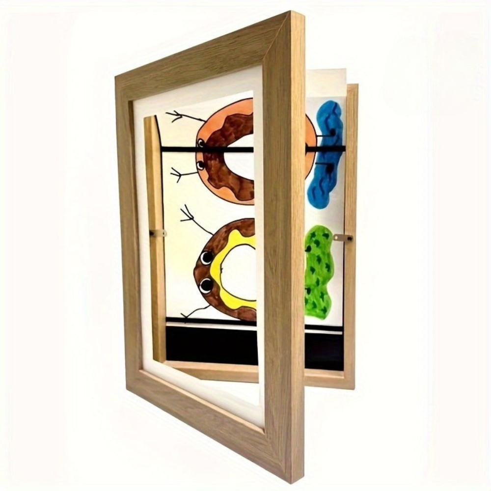 BowLift | Digital Photo Frame Magnetic Wood Wall Display