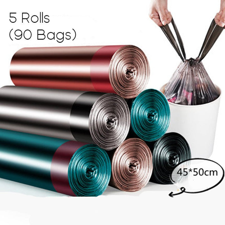 BowLift | Unscented Ultra Strong Drawstring Trash Bags, for Kitchen, Bathroom, Office & More