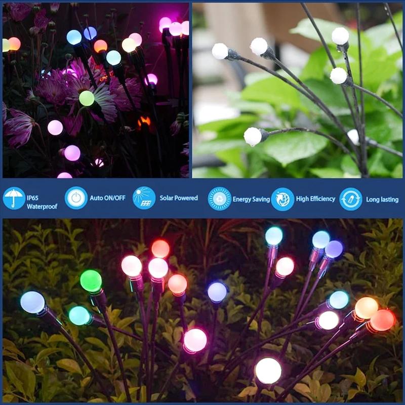 BowLift | Solar Garden LED Firefly Plug-in Light