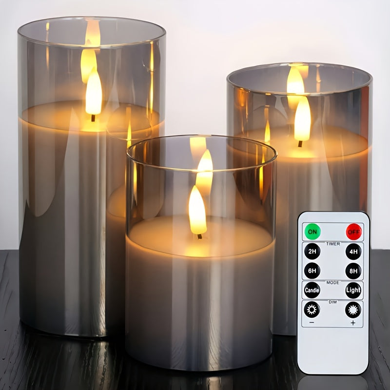 FlameFree LED Candle Set – Stylish Ambient Lighting for Indoor and Outdoor Bowlift