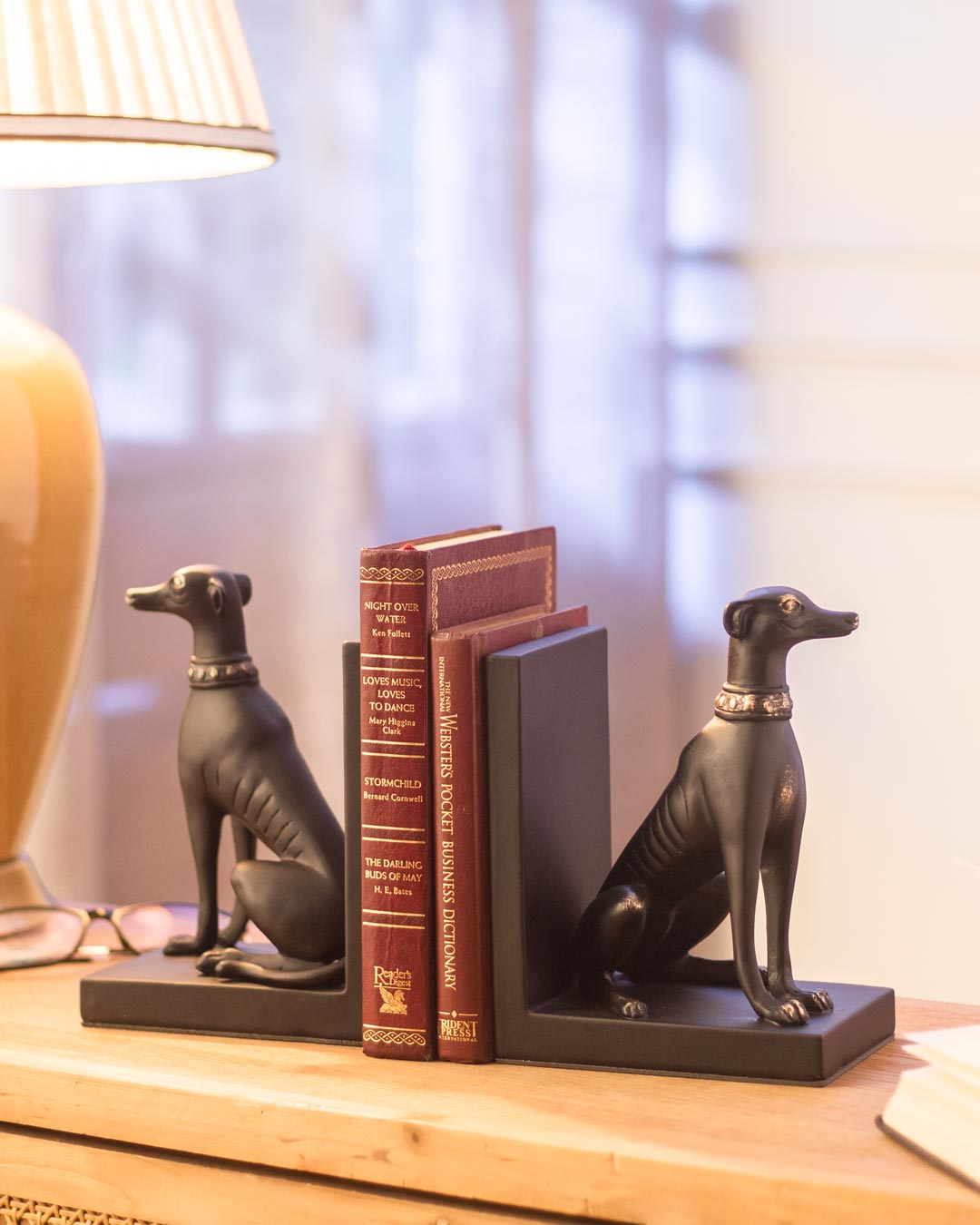 BowLift | Guard Dog Bookend Set - Black