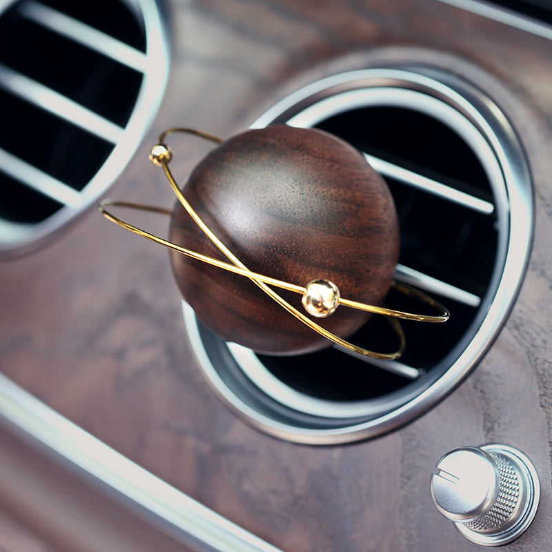 BowLift | Exquisite Planet-shaped Car Air Freshener, with 2 Refills, for Car, Home, Office & More