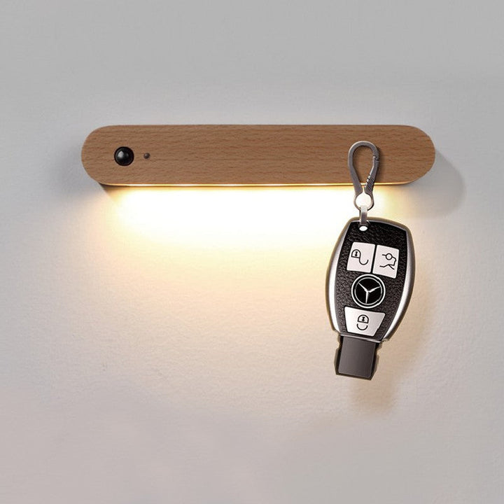 BowLift | Rechargeable Wireless Magnetic LED Motion Sensor Night Light, for Hallway, Closet, Stairs, Bathroom, Car