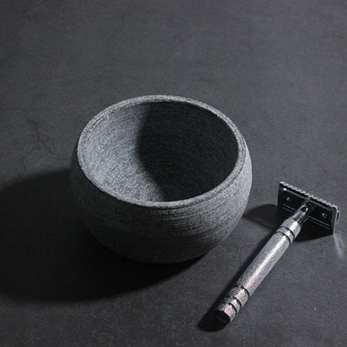 BowLift | Stoneware Shaving Bowl, for Shaving Soap & Cream