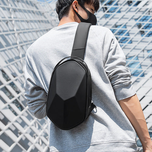 BowLift | Fashion Sling Bag, with Waterproof Hard Shell, Large Capacity & Breathable Fabric, for Travel, Work & Everyday Carry