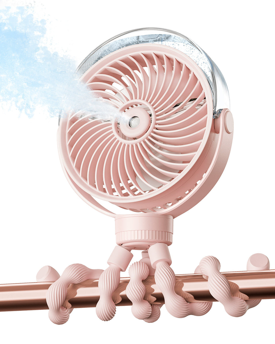 Misting Stroller Fan – Portable Baby Fan with Spray | Bowlift