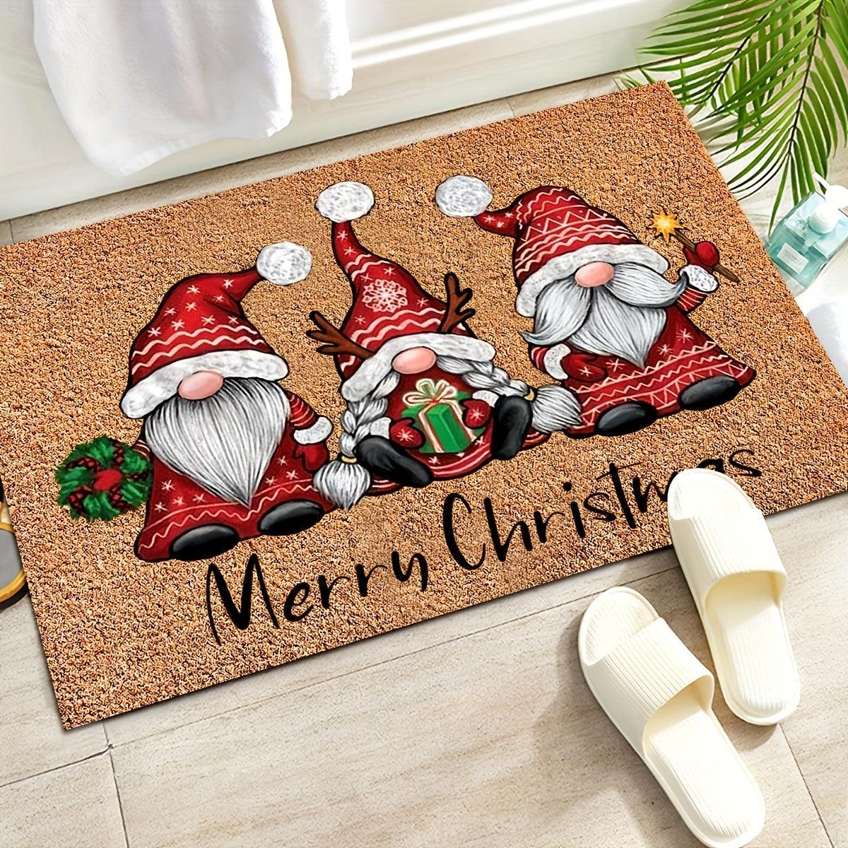 BowLift | Doormat Gnome Christmas Decorations Indoor Outdoor