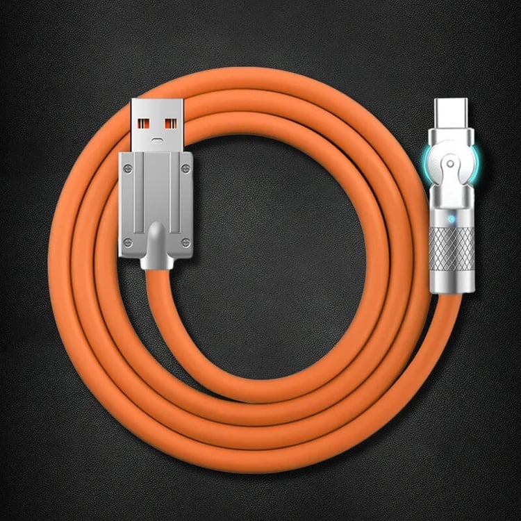 180° rotatable quick charger cable | Bowlift