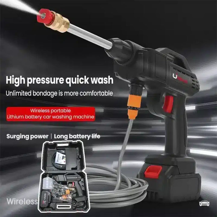 Portable high-pressure cleaner 7 bar/101 PSI – with battery including charger – | Bowlift