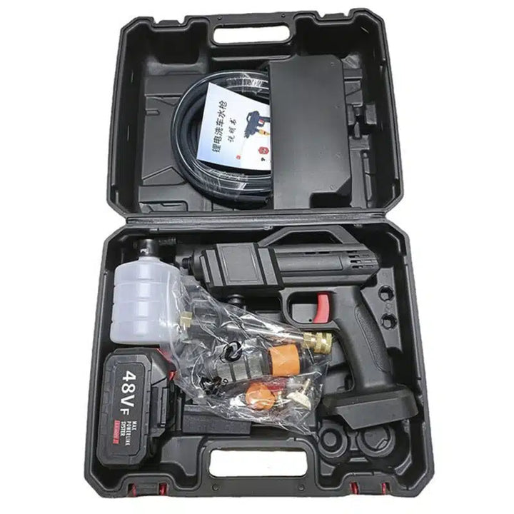 Portable high-pressure cleaner 7 bar/101 PSI – with battery including charger – | Bowlift